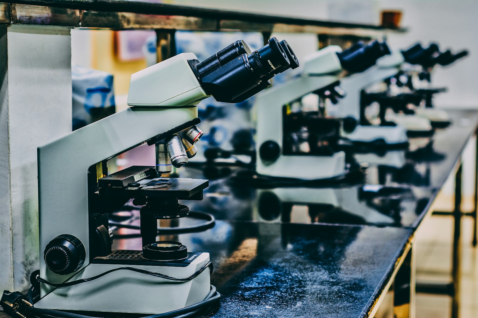 Surface texture evolution examined under laboratory microscopy